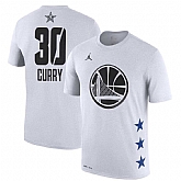 Warriors 30 Stephen Curry White 2019 NBA All Star Game Men's T Shirt,baseball caps,new era cap wholesale,wholesale hats